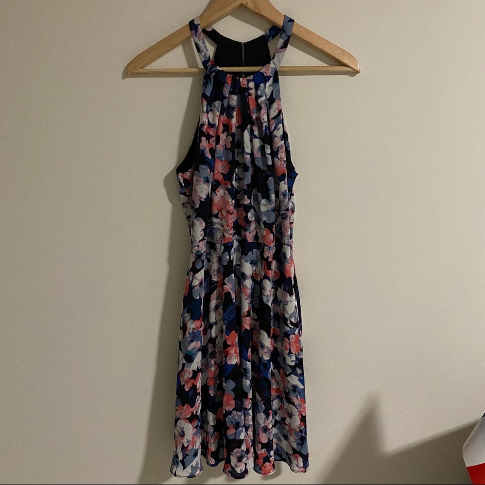 Express Floral Mini Dress